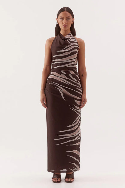 Ivelle Dress - Espresso