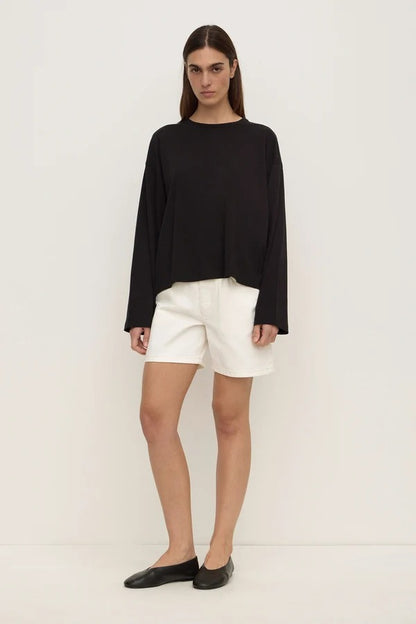Assembly Label Mid Rise Denim Short - Vintage White