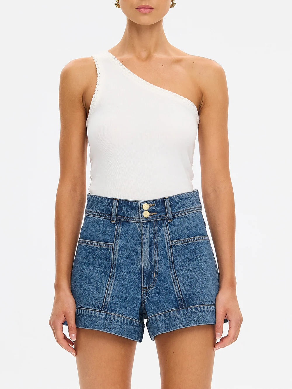Kivari Rita Denim Short - Drift Blue