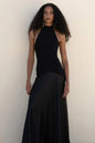 Nookie Alice High Neck Maxi -Black