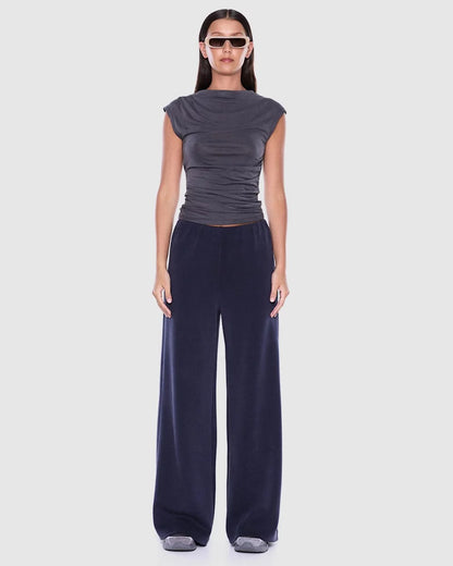 Ena Pelly - Alessa Relaxed Pant - Midnight Navy
