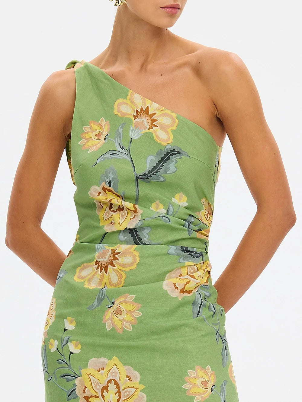 Kivari Eve Shoulder Midi Dress