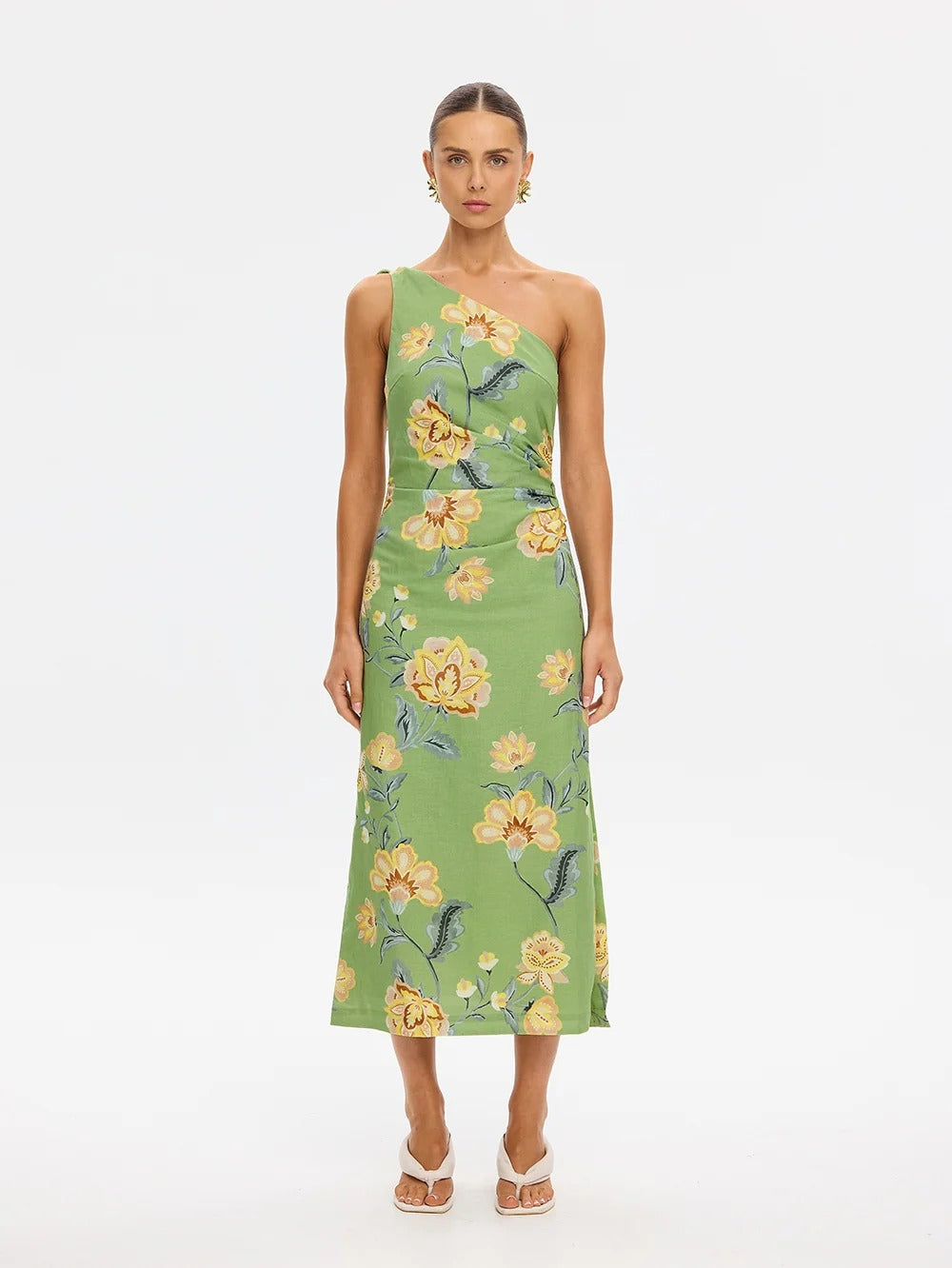 Kivari Eve Shoulder Midi Dress