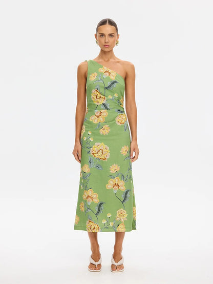 Kivari Eve Shoulder Midi Dress