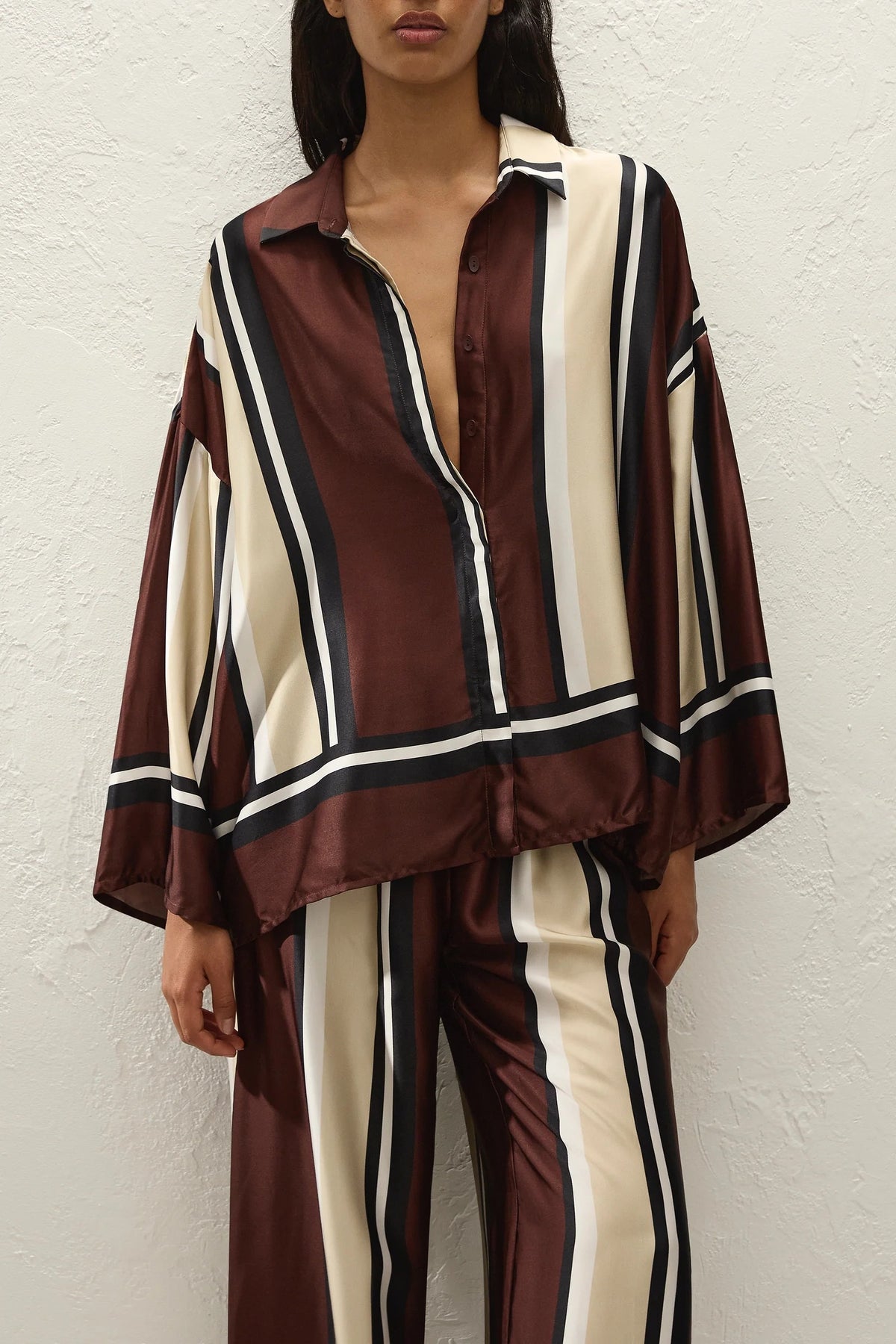 Faithfull The Brand Cora Shirt - Sintra Stripe
