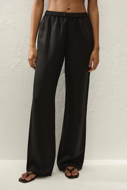 Faithfull The Brand Varina Pant Noir