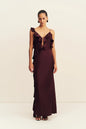 Shona Joy Agnes Ruffle Slip Maxi Dress