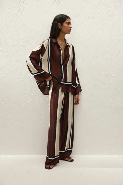 Faithfull The Brand Cora Shirt - Sintra Stripe