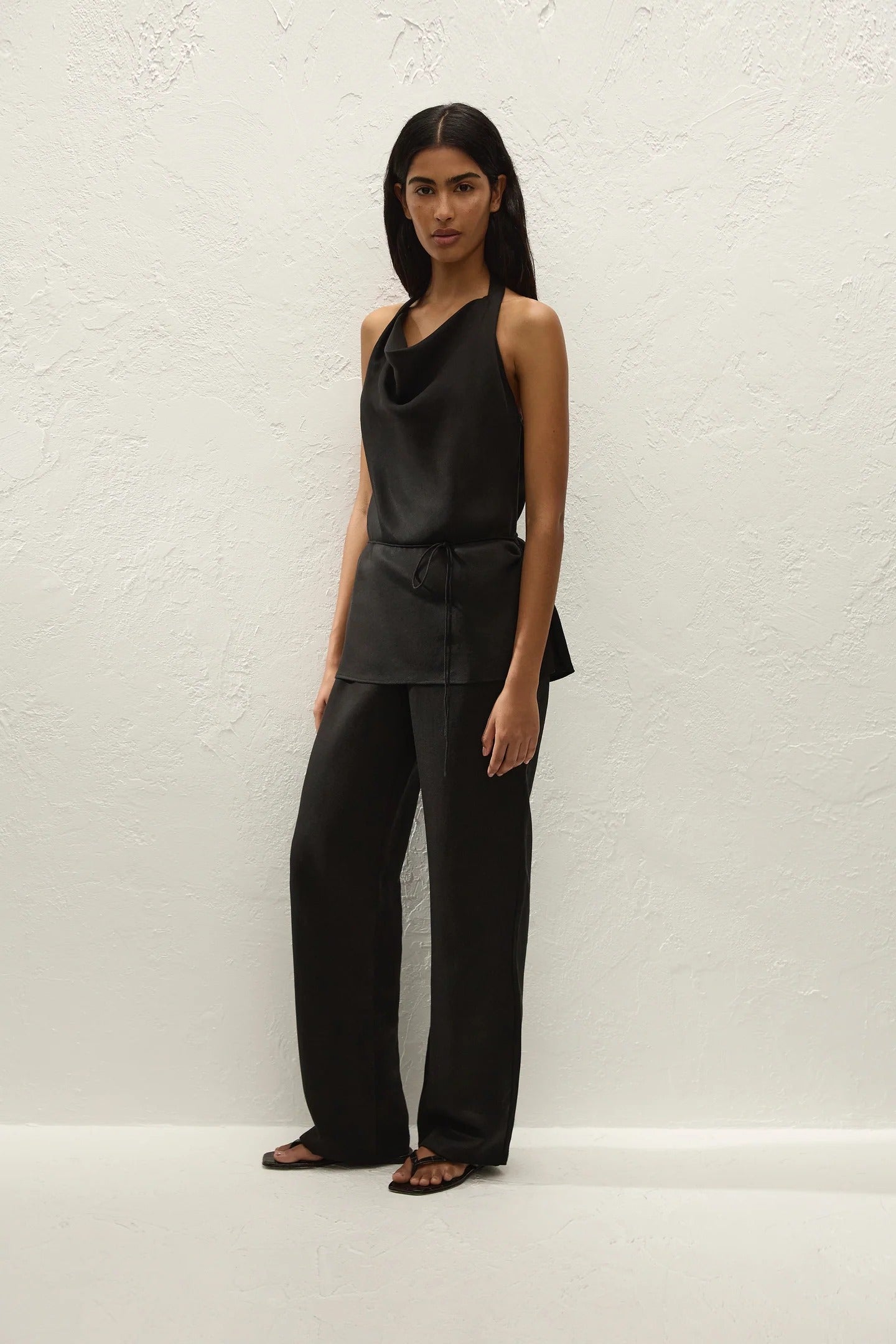 Faithfull The Brand Varina Pant Noir