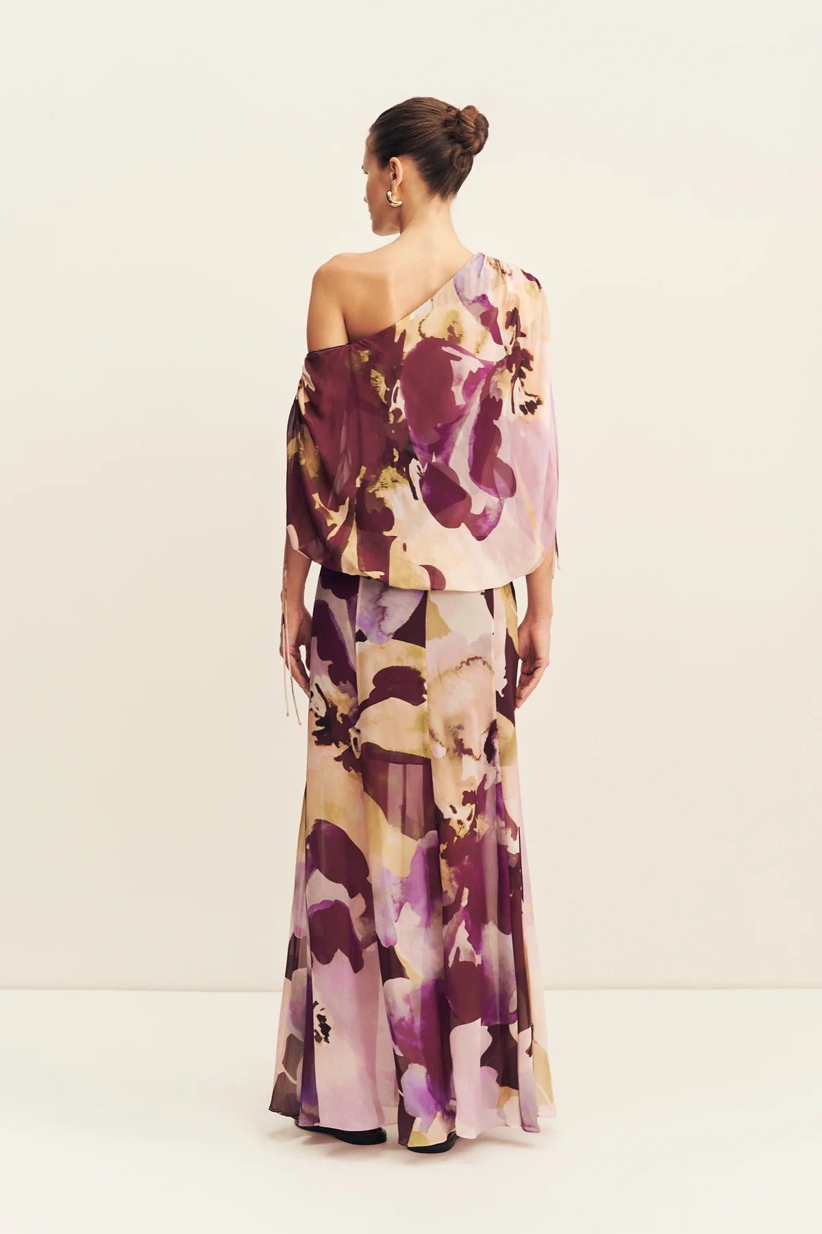 Shona Joy - Gia Off Shoulder Blouson Maxi Dress