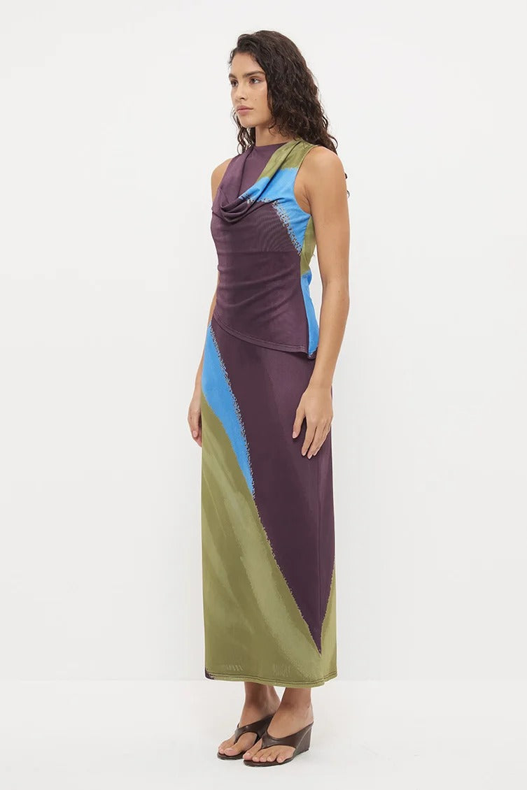 Mon Renn Sense Dress - Painterly Aura