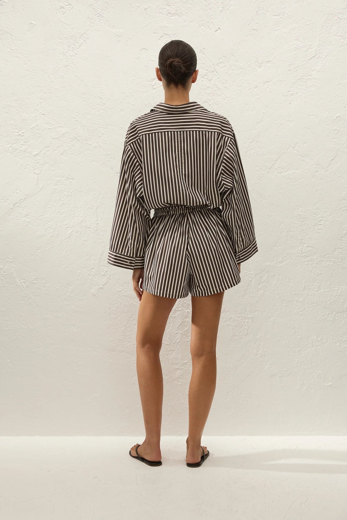 Faithfull The Brand Belas Playsuit - Rita Stripe Port
