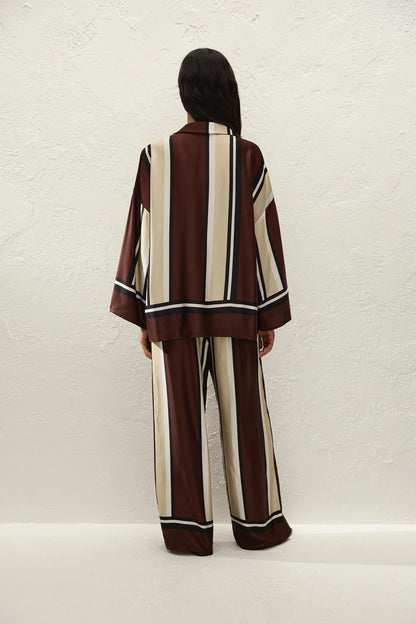 Faithfull The Brand Cora Shirt - Sintra Stripe