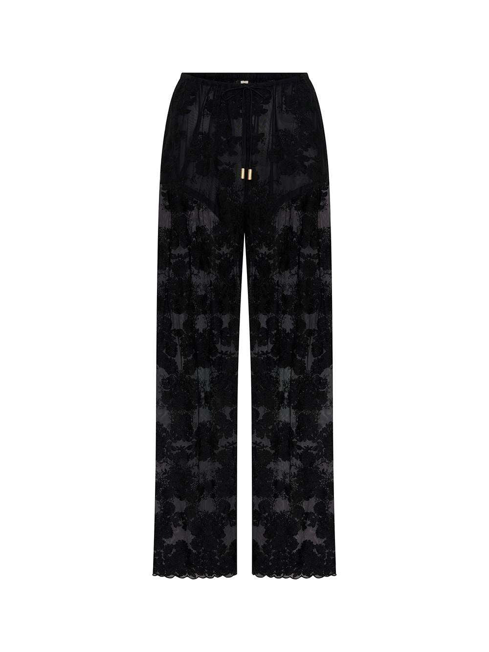 Kivari Jaxon Lace Pant - Black