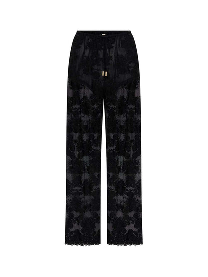 Kivari Jaxon Lace Pant - Black