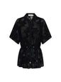 Kivari Jaxon Lace Shirt - Black