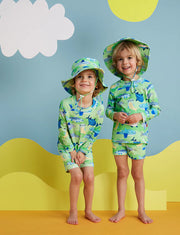 Fintastic Kids Swim Short - Lulu & Daw - Halcyon Nights - childrenswear, halcyon nights, under100 - Lulu & Daw - Australian Fashion Boutique