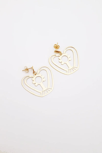 Lady Love Earrings - Lulu & Daw - Middle Child -  - Lulu & Daw - Australian Fashion Boutique