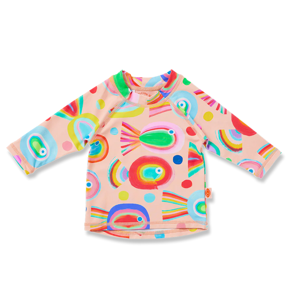 Long Sleeve Rash Vest Fancy Fins