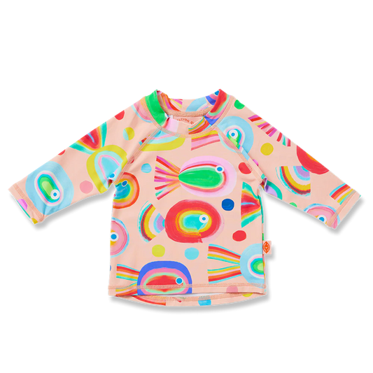 Long Sleeve Rash Vest Fancy Fins