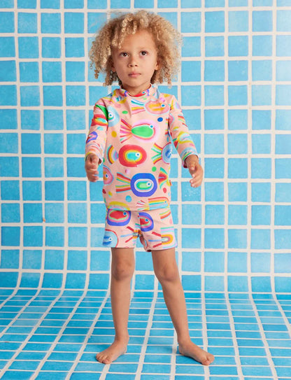 Long Sleeve Rash Vest Fancy Fins