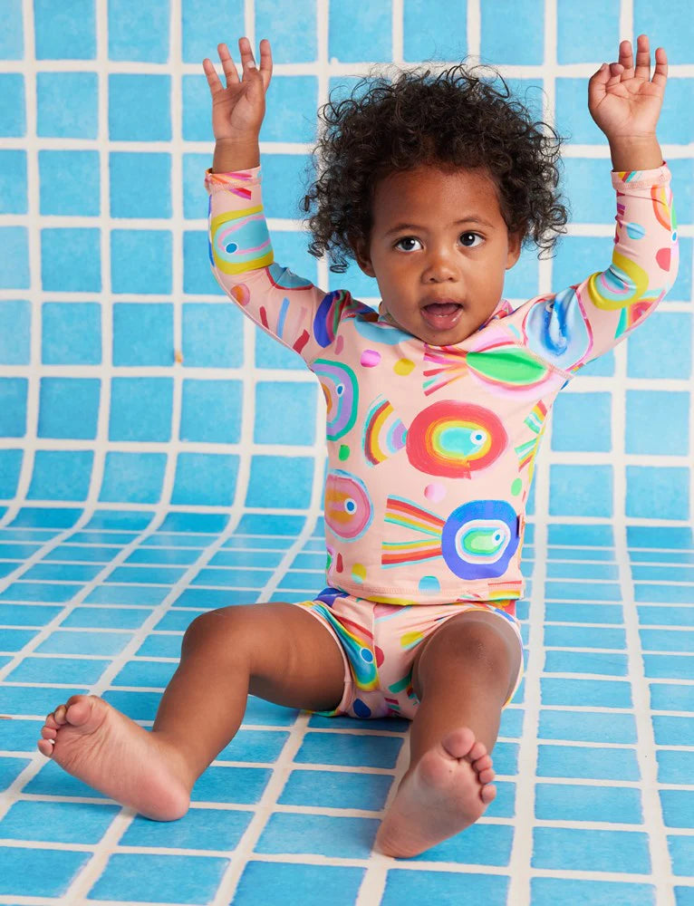 Long Sleeve Rash Vest Fancy Fins