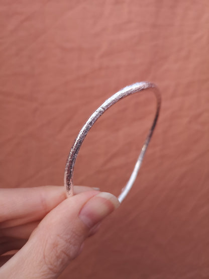 Es Vedra Bangle - Silver