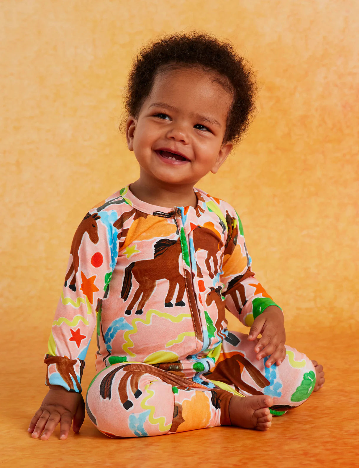 Giddy Up Long Sleeve Romper