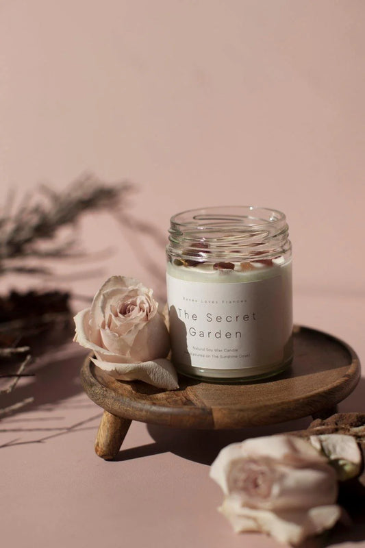 The Secret Garden Candle - Lulu & Daw -  - ["candles","home","renee loves frances"] - Lulu & Daw - Australian Fashion Boutique