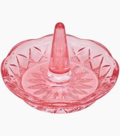 Ring Holder Glass - Luxe Round