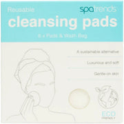Spa Trends - Reusable Bamboo Cleansing Pads 6pc - Lulu & Daw - Annabel Trends - new arrivals, new arrvials - Lulu & Daw - Australian Fashion Boutique