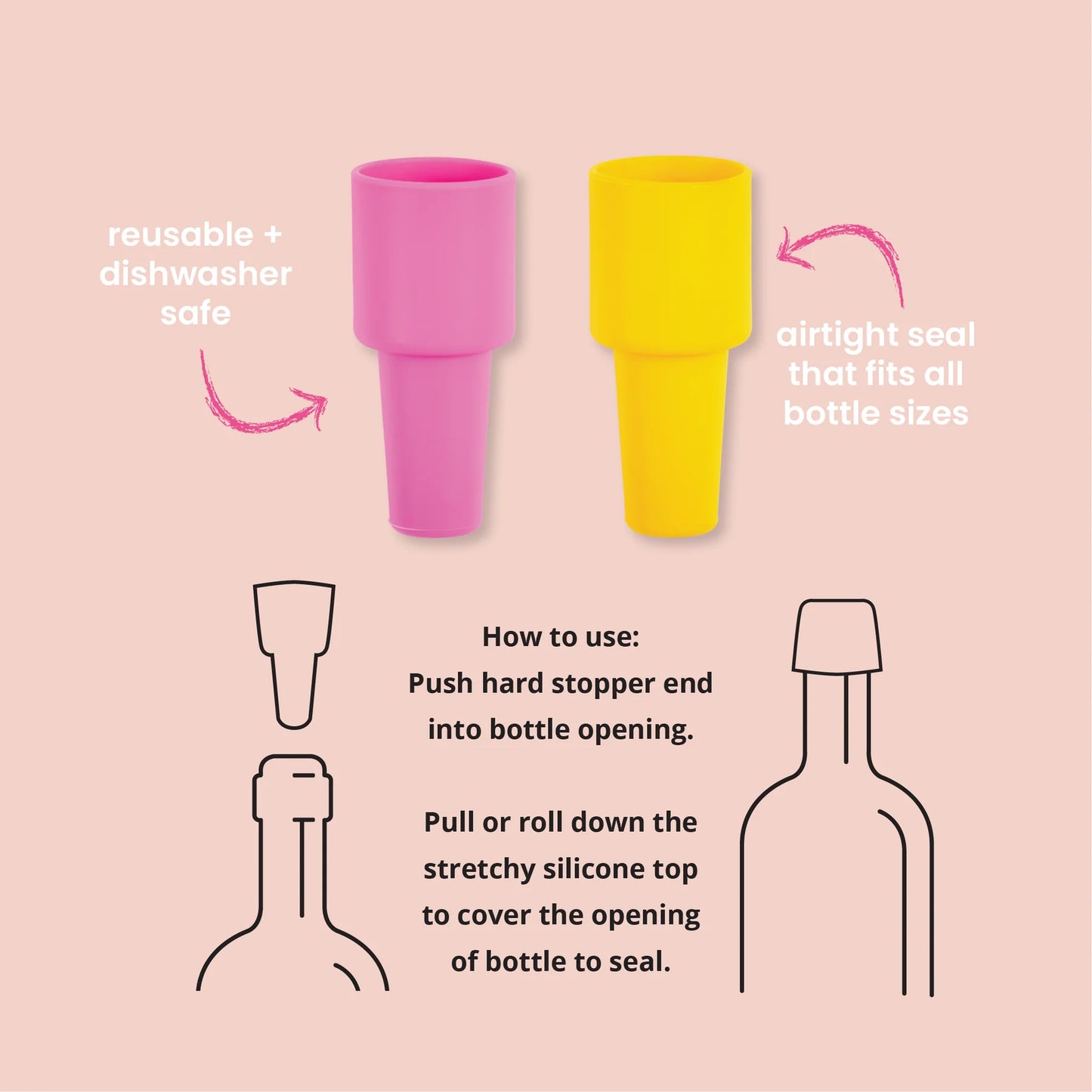 Silicork Wine Stoppers