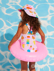 Swim Hat Sundae Fun Day