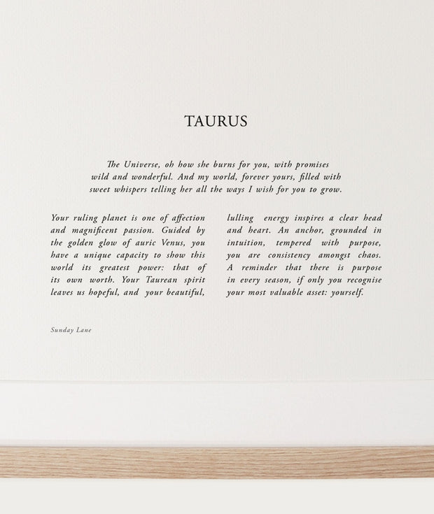Taurus 04 Print - Lulu & Daw - Sunday Lane - under100 - Lulu & Daw - Australian Fashion Boutique