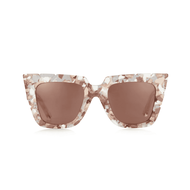 Lo & Behold - Speckle/Nude - Lulu & Daw -  - Sunglasses - Lulu & Daw - Australian Fashion Boutique