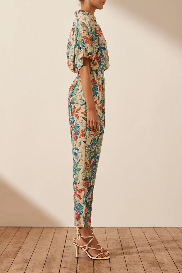 Malia Silk Tapered Pant - Lulu & Daw -  - new arrivals, shona joy, Silk - Lulu & Daw - Australian Fashion Boutique