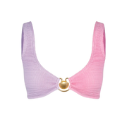 Miami Knit Multi - Blossom/Lilac - Lulu & Daw - Cleonie Swim - swimwear - Lulu & Daw - Australian Fashion Boutique