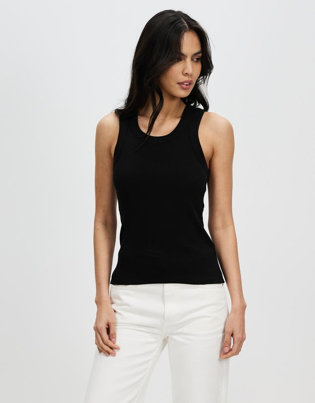 Miana Organic Rib Tank - Lulu & Daw - Assembly Label -  - Lulu & Daw - Australian Fashion Boutique