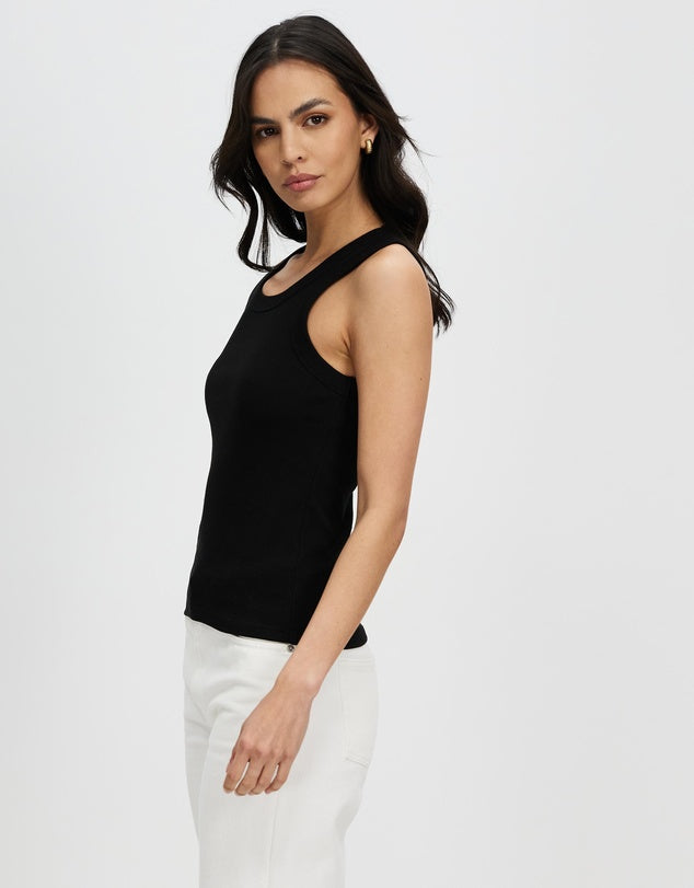 Miana Organic Rib Tank - Lulu & Daw - Assembly Label -  - Lulu & Daw - Australian Fashion Boutique