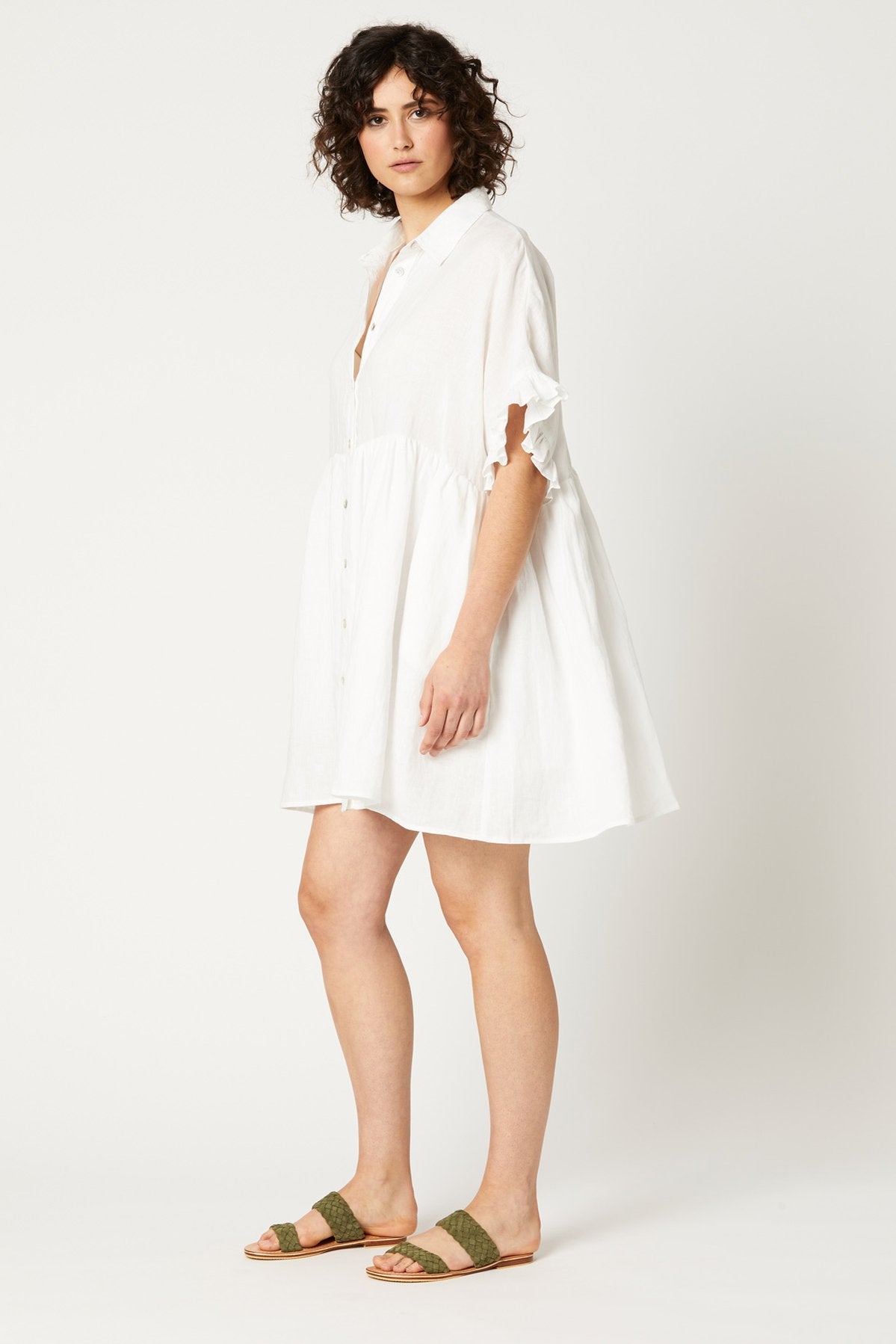 Nala Shirt Top/Dress - Lulu & Daw - Eb & Ive - 100% Linen, dress, tops - Lulu & Daw - Australian Fashion Boutique