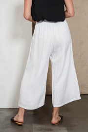 Studio Crop Pant - Salt - Lulu & Daw - Eb & Ive - eb & ive, pants - Lulu & Daw - Australian Fashion Boutique