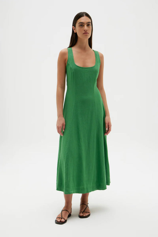 Sanna Dress Bermuda Green - Lulu & Daw - Assembly Label -  - Lulu & Daw - Australian Fashion Boutique