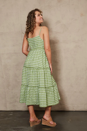 Mimosa Tank Dress - Evergreen - Lulu & Daw -  - dress, eb & ive - Lulu & Daw - Australian Fashion Boutique
