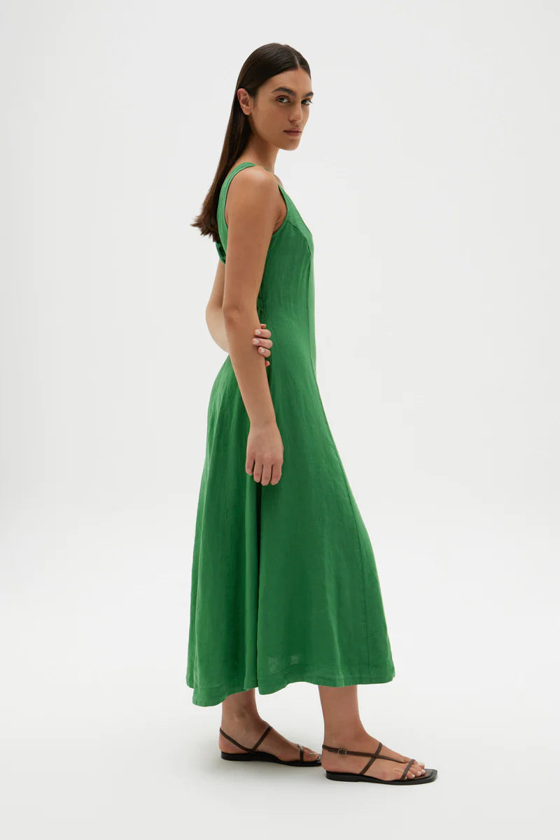 Sanna Dress Bermuda Green - Lulu & Daw - Assembly Label -  - Lulu & Daw - Australian Fashion Boutique