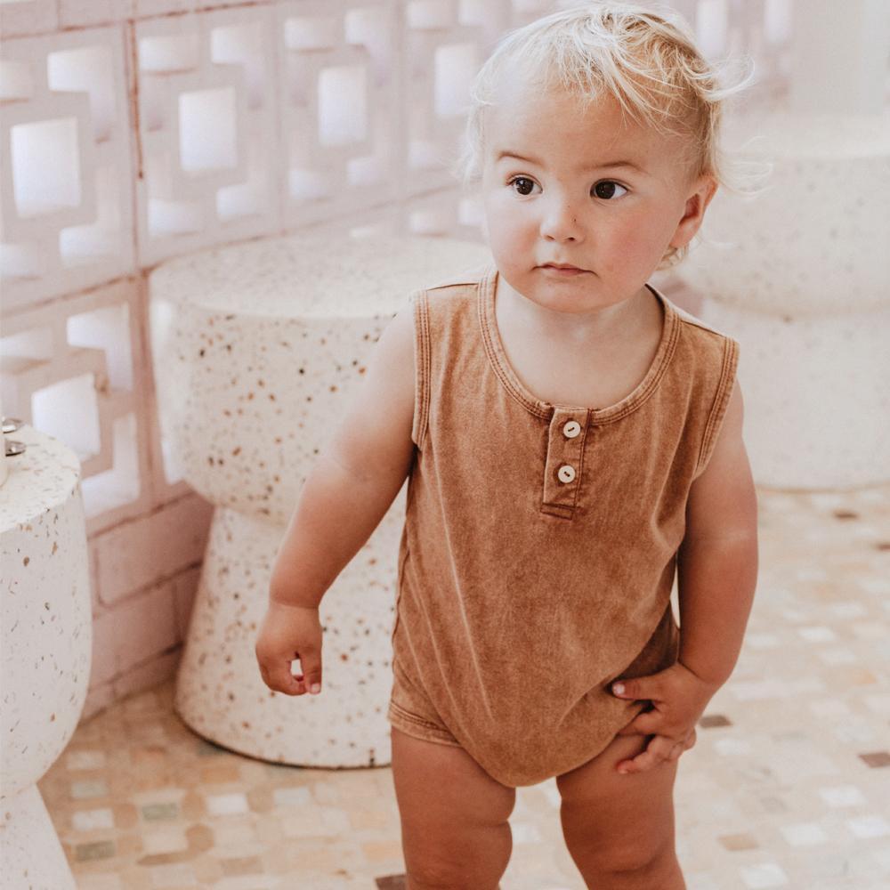 Tal Button Up Onesie - Lulu & Daw - Children of the Tribe - children of the tribe, childrenswear - Lulu & Daw - Australian Fashion Boutique