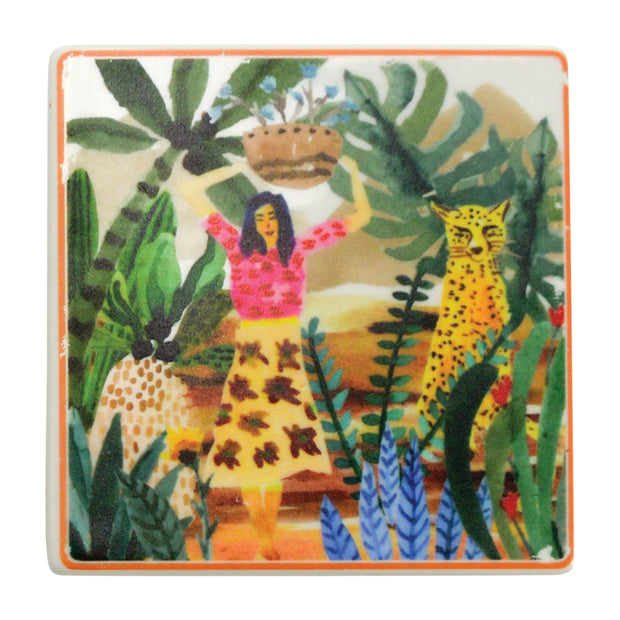 Gardens Of Babylon – Ceramic Coaster Set - Lulu & Daw - Annabel Trends -  - Lulu & Daw - Australian Fashion Boutique