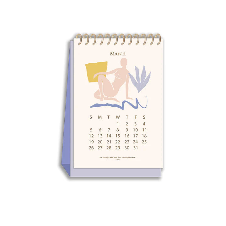 2023 Abstract Floral Desk Calendar - Lulu & Daw - The Collective Hub -  - Lulu & Daw - Australian Fashion Boutique