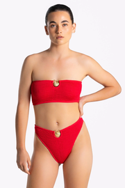 Byron Mini Brief - Cherry - Lulu & Daw -  - cleonie swim, swimwear - Lulu & Daw - Australian Fashion Boutique