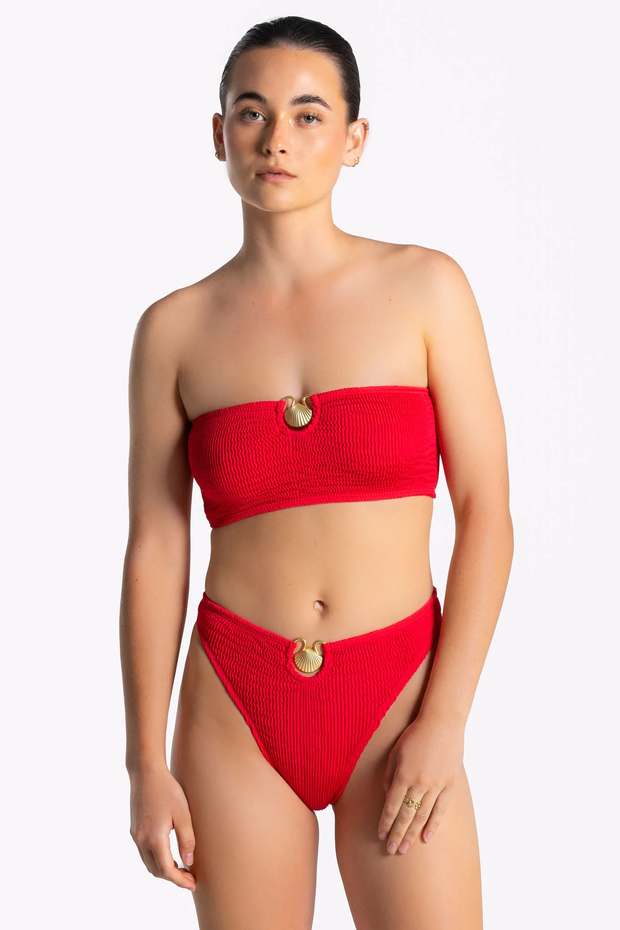 Byron Mini Brief - Cherry - Lulu & Daw -  - cleonie swim, swimwear - Lulu & Daw - Australian Fashion Boutique