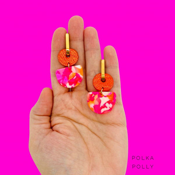 Dainty Hoops - Fruit Cup - Lulu & Daw - Polka Polly -  - Lulu & Daw - Australian Fashion Boutique